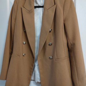 Zara camel tan blazer